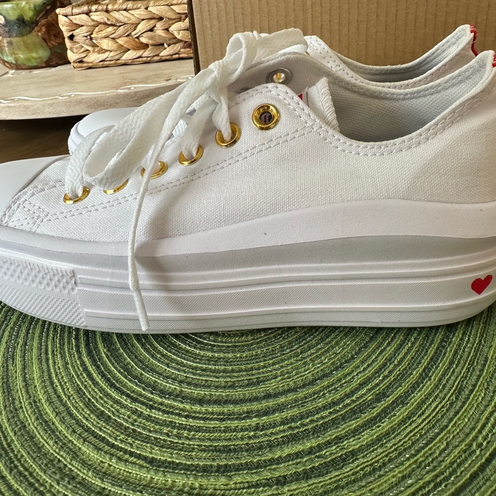 NIB Converse Chuck Taylor All Star Move Canvas Platform Custom Design 6.5-7
